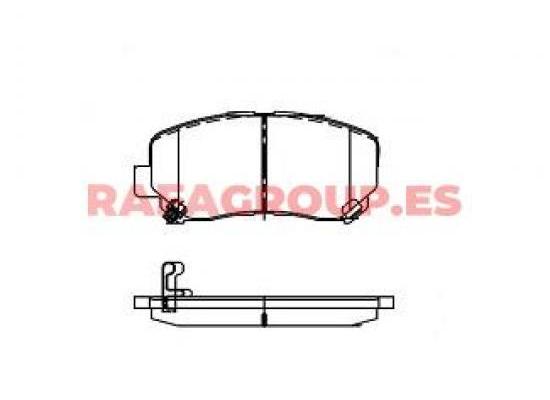 RG6650 - Pastillas de freno